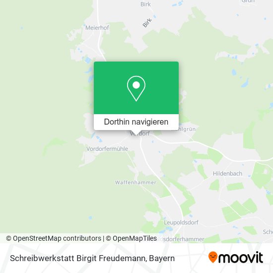 Schreibwerkstatt Birgit Freudemann Karte