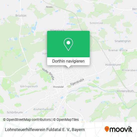 Lohnsteuerhilfeverein Fuldatal E. V. Karte