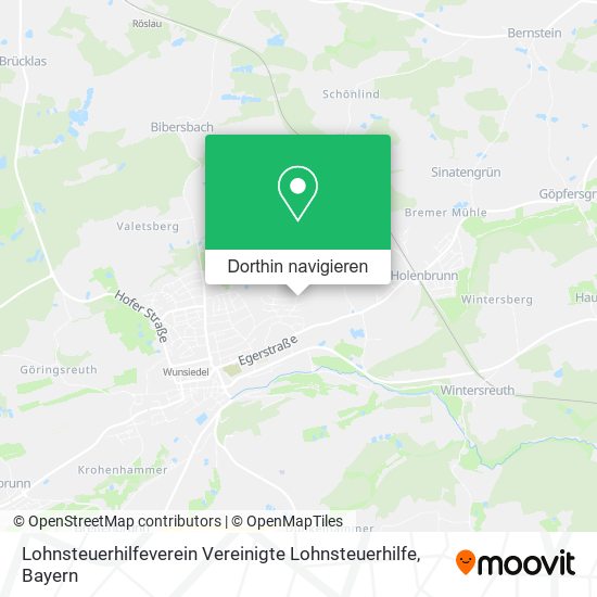 Lohnsteuerhilfeverein Vereinigte Lohnsteuerhilfe Karte