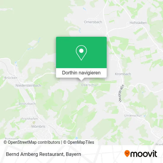 Bernd Amberg Restaurant Karte