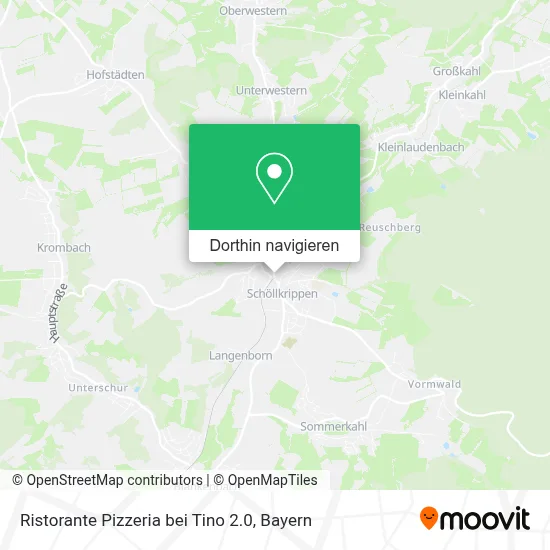 Ristorante Pizzeria bei Tino 2.0 Karte
