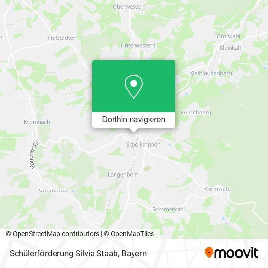 Schülerförderung Silvia Staab Karte
