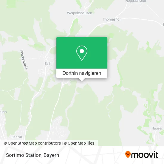 Sortimo Station Karte