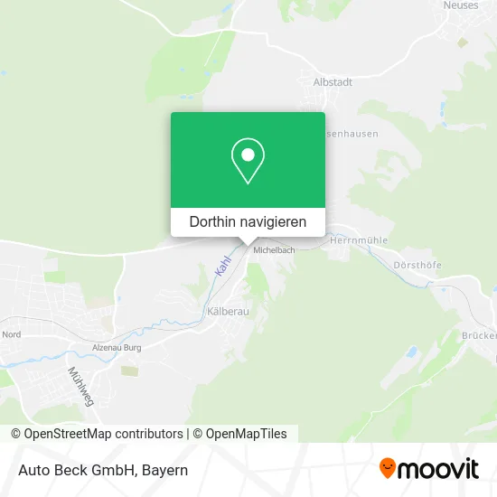 Auto Beck GmbH Karte