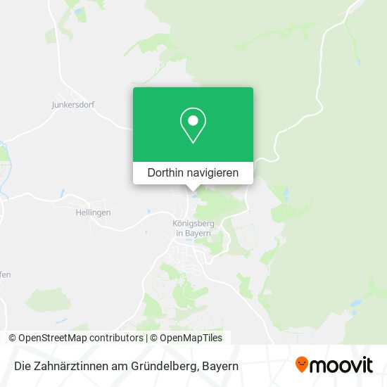 Die Zahnärztinnen am Gründelberg Karte