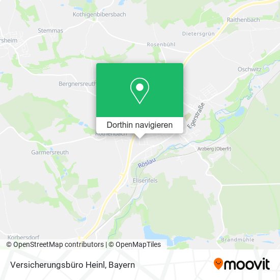 Versicherungsbüro Heinl Karte