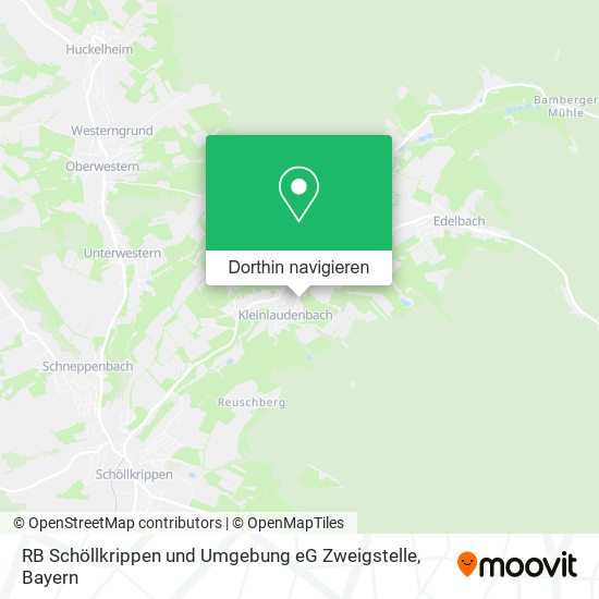 RB Schöllkrippen und Umgebung eG Zweigstelle Karte