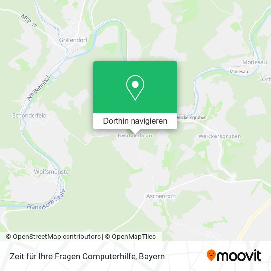 Zeit für Ihre Fragen Computerhilfe Karte
