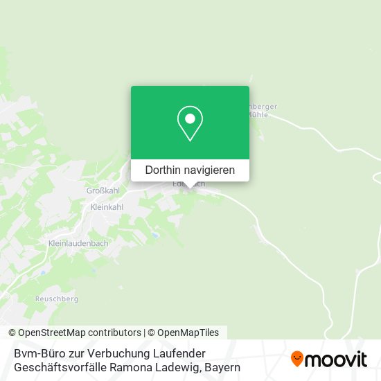 Bvm-Büro zur Verbuchung Laufender Geschäftsvorfälle Ramona Ladewig Karte