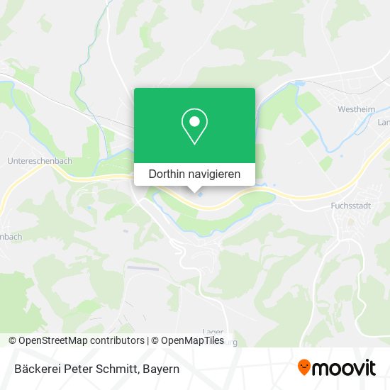 Bäckerei Peter Schmitt Karte