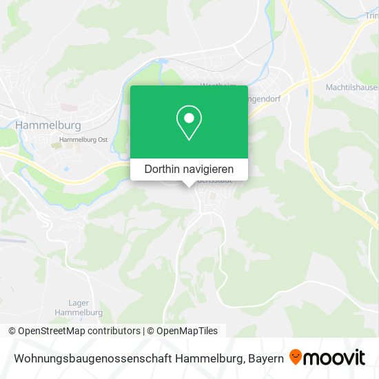 Wohnungsbaugenossenschaft Hammelburg Karte