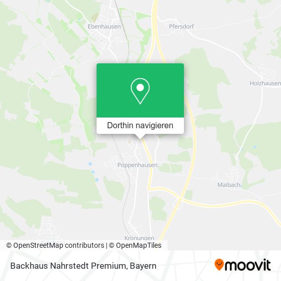 Backhaus Nahrstedt Premium Karte