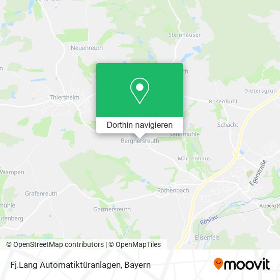 Fj.Lang Automatiktüranlagen Karte