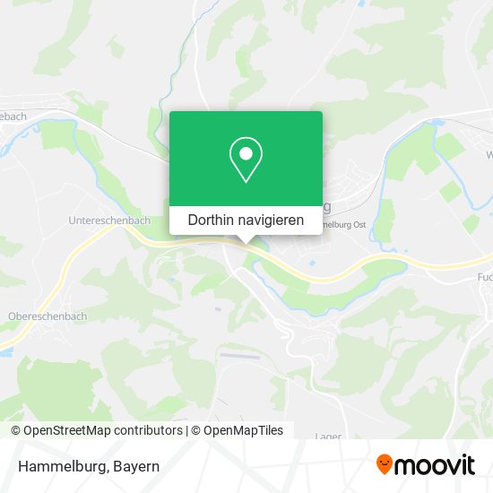 Hammelburg Karte