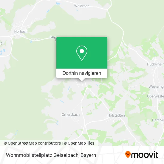 Wohnmobilstellplatz Geiselbach Karte