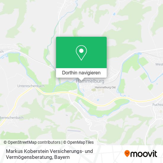 Markus Koberstein Versicherungs- und Vermögensberatung Karte