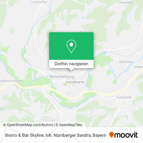Bistro & Bar Skyline, Inh. Nürnberger Sandra Karte