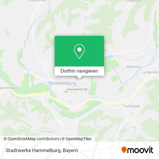 Stadtwerke Hammelburg Karte