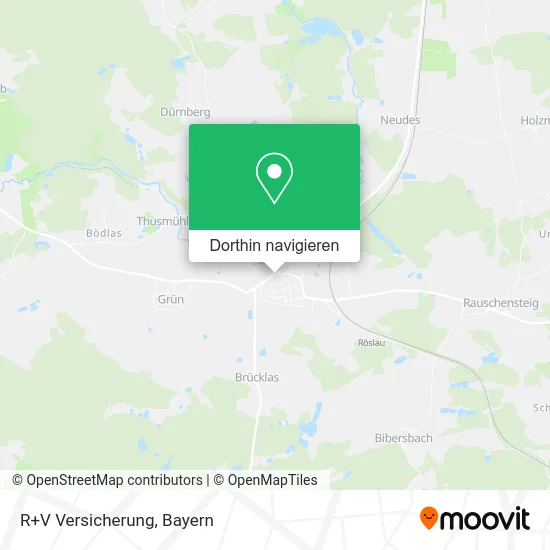 R+V Versicherung Karte