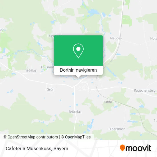 Cafeteria Musenkuss Karte