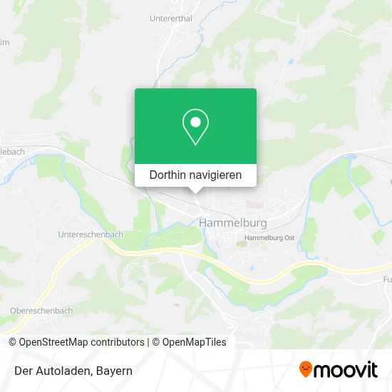 Der Autoladen Karte
