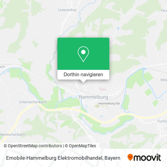 Emobile-Hammelburg Elektromobilhandel Karte