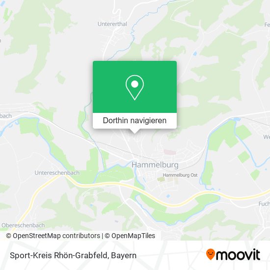 Sport-Kreis Rhön-Grabfeld Karte