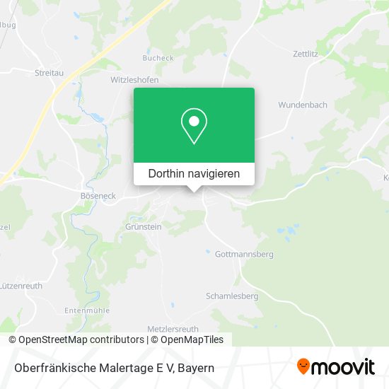 Oberfränkische Malertage E V Karte