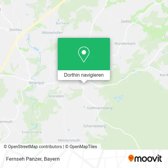 Fernseh Panzer Karte