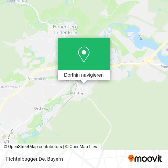 Fichtelbagger.De Karte