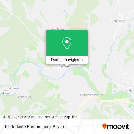 Kinderkiste Hammelburg Karte