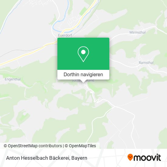 Anton Hesselbach Bäckerei Karte
