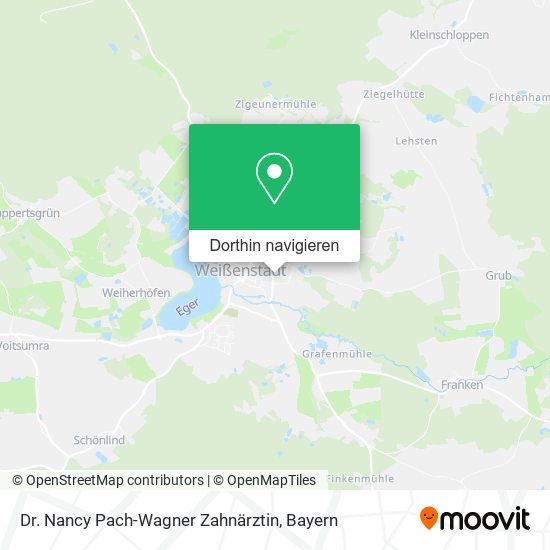 Dr. Nancy Pach-Wagner Zahnärztin Karte