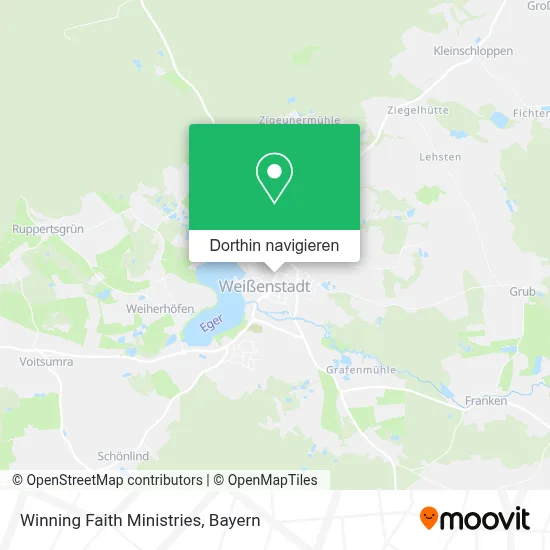 Winning Faith Ministries Karte