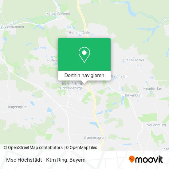 Msc Höchstädt - Ktm Ring Karte