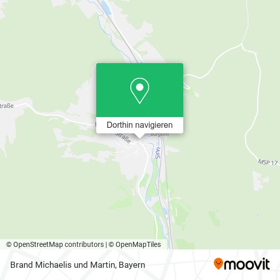 Brand Michaelis und Martin Karte