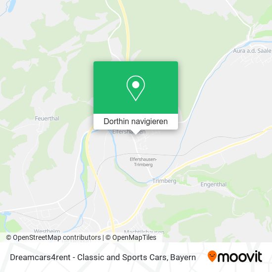 Dreamcars4rent - Classic and Sports Cars Karte