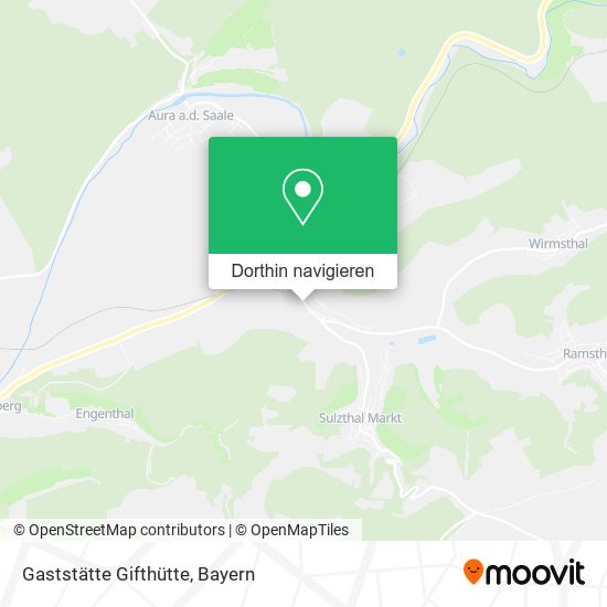 Gaststätte Gifthütte Karte