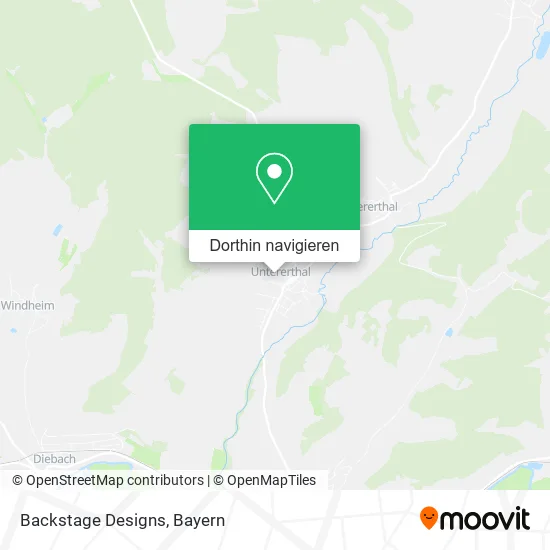 Backstage Designs Karte