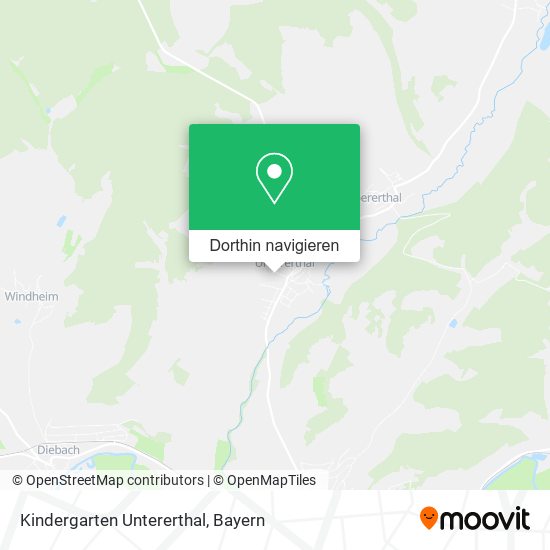 Kindergarten Untererthal Karte