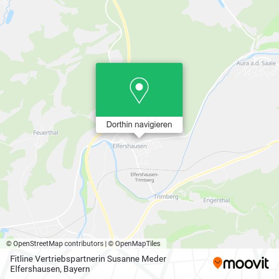 Fitline Vertriebspartnerin Susanne Meder Elfershausen Karte