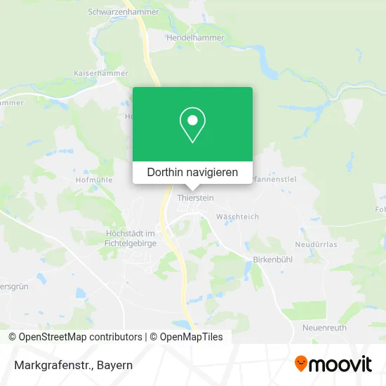 Markgrafenstr. Karte