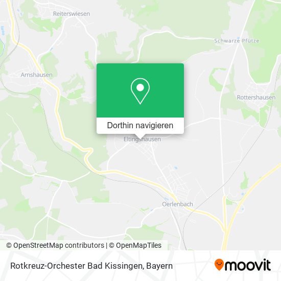 Rotkreuz-Orchester Bad Kissingen Karte