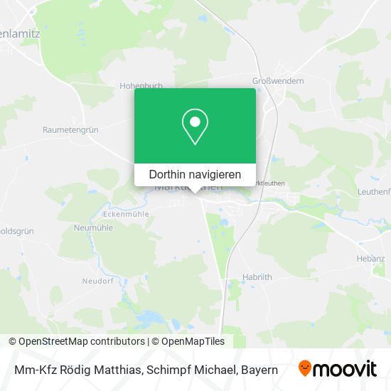 Mm-Kfz Rödig Matthias, Schimpf Michael Karte