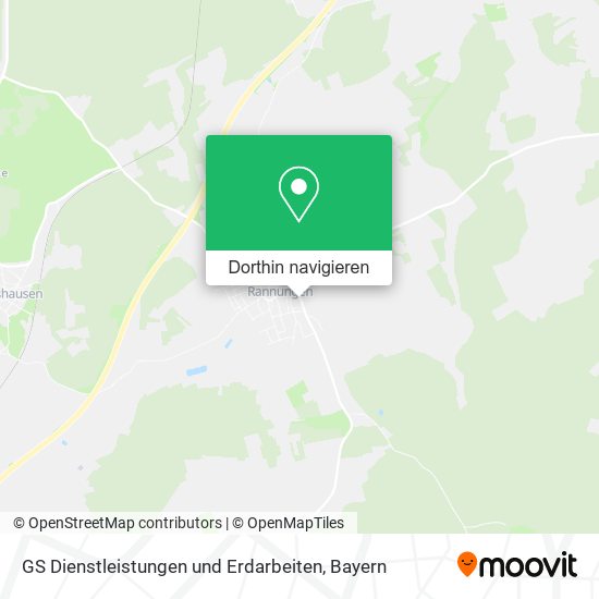 GS Dienstleistungen und Erdarbeiten Karte