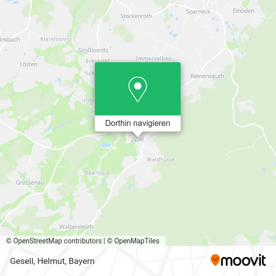 Gesell, Helmut Karte