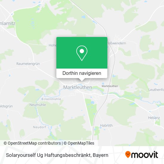 Solaryourself Ug Haftungsbeschränkt Karte