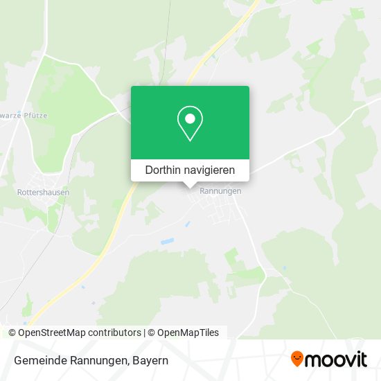 Gemeinde Rannungen Karte