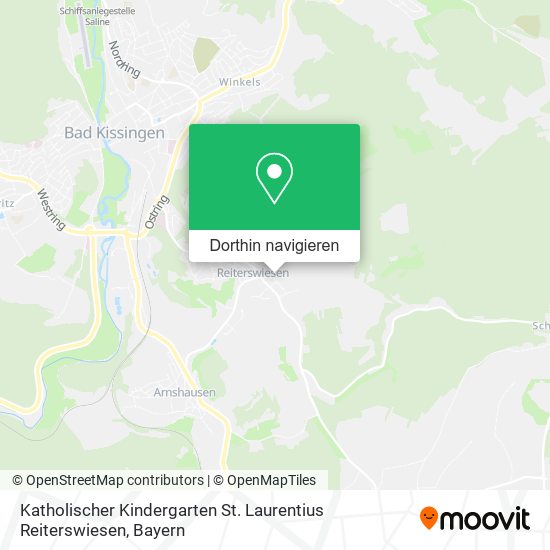 Katholischer Kindergarten St. Laurentius Reiterswiesen Karte