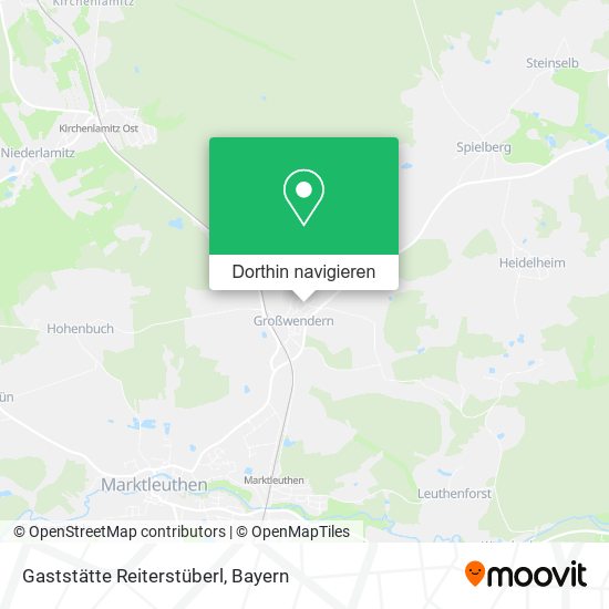 Gaststätte Reiterstüberl Karte